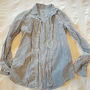 BP button up pin striped